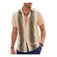 thumbnail image 1 of Camisa De Manga Corta De Playa Guayabera Cubana Para Hombre, 1 of 8