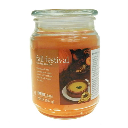 Langley Empire Home Fall Festival Scented Jar Candle 20