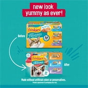 Friskies Gravy Tasty Treasures Prime Filets, Wet Cat Food, 5.5 oz Cans