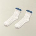 thumbnail image 4 of TZZQ Fuzzy Socks for Women Winter Warm Slipper Cozy Fluffy Socks Plush Socks Womens Fuzzy Cozy Plush Fluffy Socks Winter Fluffy Socks Calcetines Para Mujer Thick Fuzzy Socks White A, 4 of 4