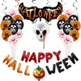 thumbnail image 1 of Halloween Ensemble de Ballons Décoration de Fête Squelette Effrayant, 1 of 5
