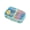 blue pink, variant on Lovely Square Fish Hair Clip In Blue Or Blue Great For Adding Fun To Your Hairstyles