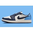 thumbnail image 3 of A i r-Jor-dan 1 Retro Low OG Men Multi Sz Obsidian/University Blue-Sail CZ0790 400, 3 of 6
