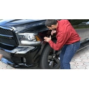 Flex Tape Automotive Strong Rubberized Waterproof Tape, 4 Inches x 5 Feet, Black