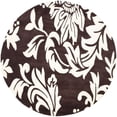 thumbnail image 4 of SAFAVIEH Soho Morgan Floral Wool Area Rug, Brown/Ivory, 5' x 8', 4 of 9