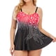 thumbnail image 1 of Traje de baño dividido en color degradado para mujer Bikini Ropa de playa Traje de baño Falda Fridja  nalpqowj22392, 1 of 8