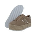 thumbnail image 2 of Steve Madden Womens Elodie Studded Flatforms Oxfords, 2 of 5