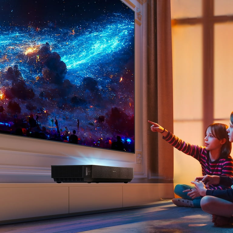 Hisense L5H 4K UHD Ultra Short Throw Laser TV Projector with 100