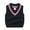 1Black50, variant on XAOFW Toddler Child Sweater Boys School Vest Classic Knit Cardigan Preschool Academic Style Autumn Winter Sleeveless V-Neck Comfortable Breathable Outdoor Activities Knitwear