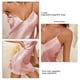 thumbnail image 5 of Vestido de dormir de seda de hielo, camisón de lencería de satén con escote tipo espagueti, vestido de lencería de seda de hielo, camisón de instalación sencilla, 5 of 6