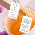 thumbnail image 5 of Sugaring Hair Removal Aftercare Cards  50 Pack  2x3.5 in Business Card  Sugaring Hair Removal Supplies  Waxing Supplies  White Card Design, 5 of 9