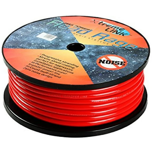 100FT 4GA 4AWG CCA Red Primary Wire Heat Resistance for Sound Car Audio AMP