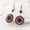 Red, variant on Wentin Reduced Earrings Bohemian Ear Studs Earrings For Women Black Ethnic Fashion Jewelry Earrings