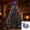 B, variant on Cififendec Christmas Waterfall String Lights, Warm Cascading Firecracker Led Light with Cable Drop Design for Xmas Tree Indoor Display