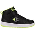 thumbnail image 2 of Tenis Champion Drome Hi Neon para Hombre. CA101605M negro 26, 2 of 5