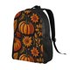 thumbnail image 2 of Easygdp Autumn Pumpkin Leaves Mochila Versátil y Elegante: Comodidad, Almacenaje y Durabilidad para la Universidad, Trabajo, Viajes y Uso Diario, 2 of 8