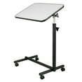 thumbnail image 4 of Ktaxon Adjustable Overbed Bedside Table Lap Desk with Wheels for Home Office, Gray, 4 of 14