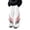 White@GC@, variant on CONZONE Men's Baggy Sweatpants Gothic Wide Leg Pants for Men Trendy Elastic Waist Graphic Y2K Soft Streetwear Joggers With Pocket
