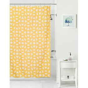 Your Zone Dinosaur Paw Print Fabric Shower Curtain 72 X 72