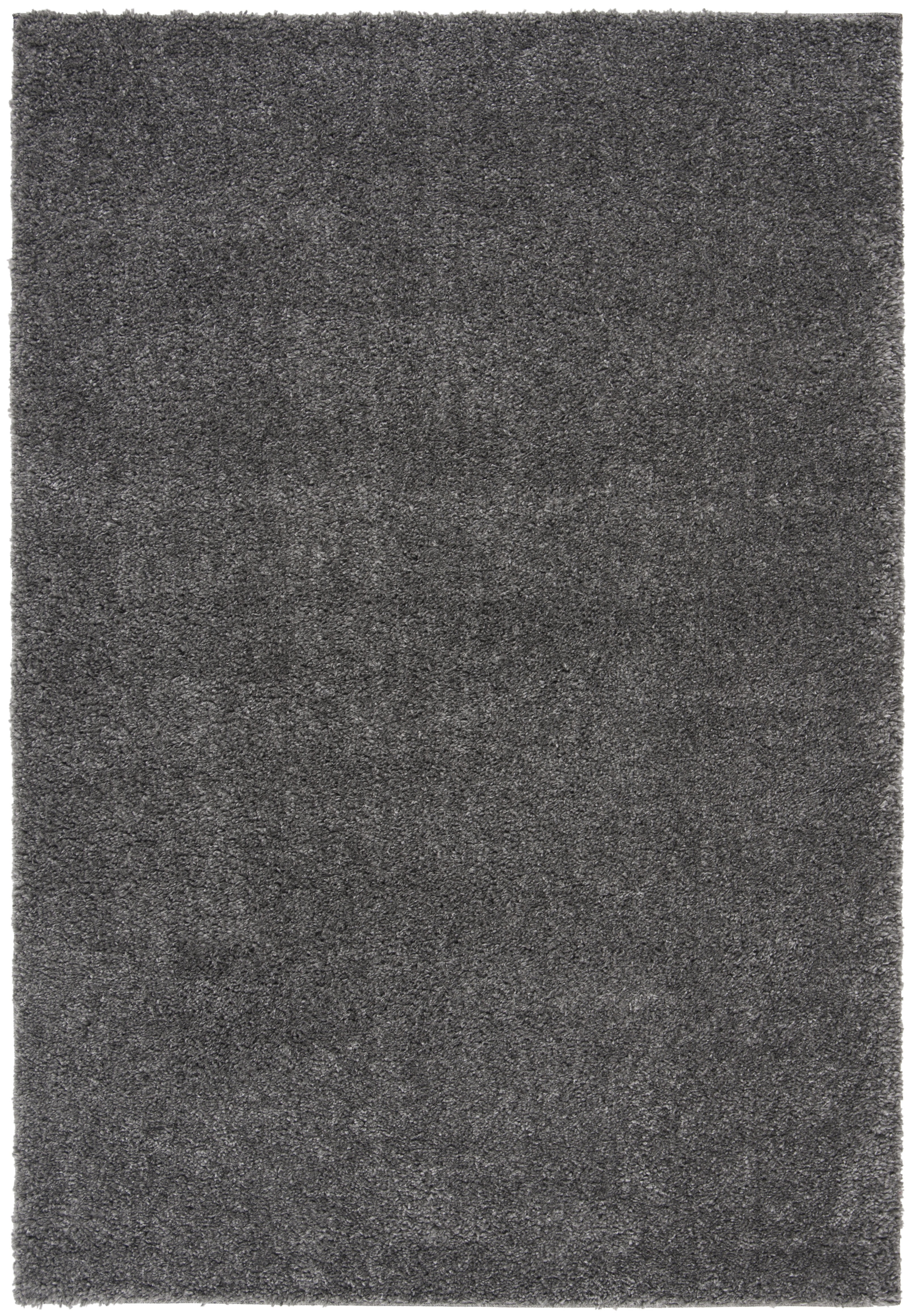 Safavieh August Carlene Solid Plush Shag Area Rug, Gray, 6' x 8'