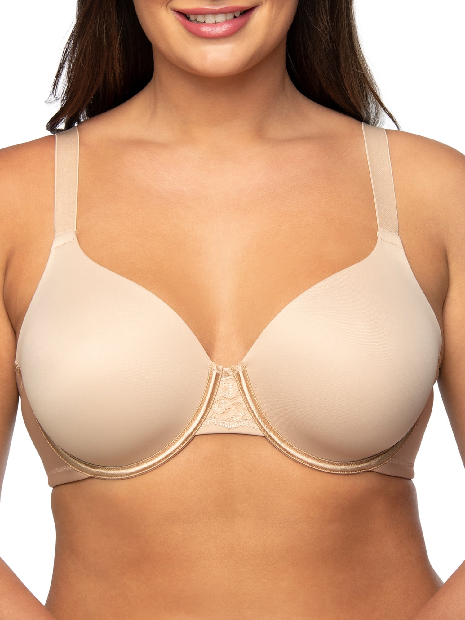 Radiant by Vanity Fair Women’s Full Figure Lightly Lined Smoothing  Underwire Bra, Style 3476528