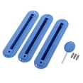 thumbnail image 4 of 3x3 Sets Tri Box Surfing SUP Surfboard Fin Plug Set Con Tornillo Azul Sunnimix Juego de tablas de surf, 4 of 8