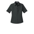 thumbnail image 5 of Port Authority Ladies Ultra Stretch Polo-L (Slate Grey), 5 of 6