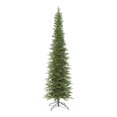 thumbnail image 1 of Vickerman 120" Plastic Bixley Pencil Fir Artificial Christmas Tree in Green, 1 of 3