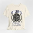 thumbnail image 2 of Royal Blue Cute Varsity Style Tailgate Gameday Football Unisex Shirt, 2 of 10