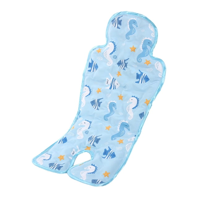 Cojín Fresco Del Asiento Del Coche Infantil, Cojín Fresco Del Asiento Del Cochecito Agradable Para La Piel Para El Bebé Para La Silla De Seguridad