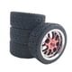 thumbnail image 5 of Reemplazos de neumáticos hexagonales de 4 Uds. de 12mm para 144001 124019, accesorios de bricolaje para vehículos rojo, 5 of 7