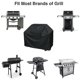 thumbnail image 4 of Bbq Gas Grill Cover Impermeable Protección solar Barbacoa Exterior Negro/190 x 71 x 117 cm/ Afortunado Sencillez, 4 of 5