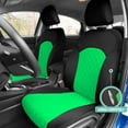 thumbnail image 3 of For 2019-2024 Kia Forte FH Group Neoprene Custom Fit Waterproof Car Seat Covers - Front Set Green, 3 of 8