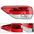 thumbnail image 4 of waltyotur 1-Pack Left Outer Side Brake Tail Light Lamp Assembly For 2017-2019 Toyota Highlander, 4 of 7