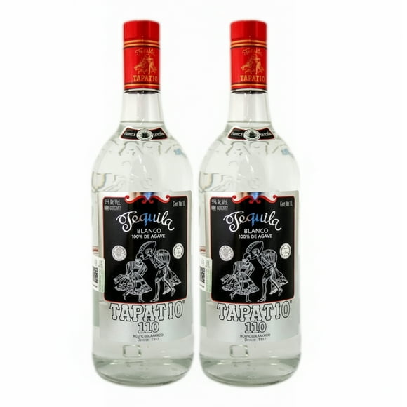 Duo Pack Tequila Tapatío Blanco 110 1 Litro Tapatío Tequila, Blanco