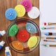 thumbnail image 4 of Juego de 3 Insertos de Silicona para Limpiador de Pinceles Paint Puck, 4 of 9