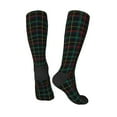 thumbnail image 4 of Balery Buffalo Plaid Dark Green Fun Novelty Socks Men'S Women'S Crew Socks Funny Crazy Novelty Socks Quirky And Cool Socks, 4 of 9