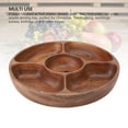 thumbnail image 4 of Bandeja para servir de madera de nogal ANGGREK Superficie lisa, 4 of 7