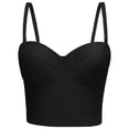 thumbnail image 2 of Roncen Underwire Corset Tops For Women Going Out,Sexy Backless Club Bustier Crop Top Casual, 2 of 7