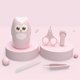 thumbnail image 4 of Baby Nail Care Set Baby Manicure Pedicure Kit with Protective Case for Newborn Infant Toddler Light Pink, 4 of 4