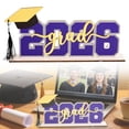 thumbnail image 2 of Graduation Yard Sign 2026 Wooden Class Of 2026 Graduation Yard Sign Table Centerpiece Desk Decor Grad Themed Decorations For High School College Photo Props Outdoor, 2 of 9