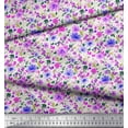 thumbnail image 3 of Soimoi Cotton Jersey Fabric Leaves & Floral Artistic Printed Fabric 1 Yard 58 Inch Wide, 3 of 3