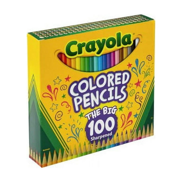 Crayola Colored Pencils Adult Coloring Set - 100 Count