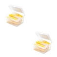 thumbnail image 1 of Vogacara 40 Uds. Cepillo interdental flexible Push-Pull cepillos de de plástico herramienta de higiene bucal de mano viaje doméstico Amarillo 0.4 mm 2piezas, 1 of 6