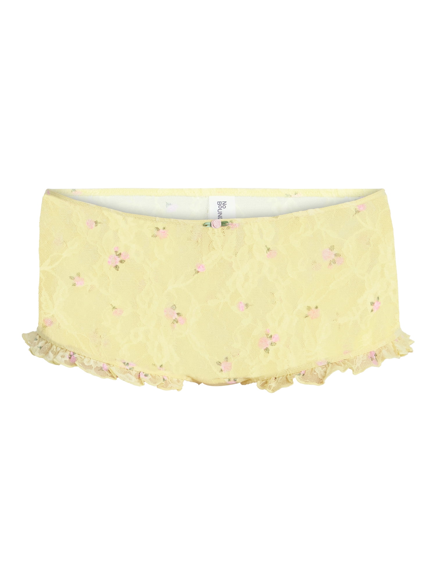 No Boundaries Lace Boyshort Panties, 2-Pack, Women's XS-XXXL