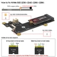 thumbnail image 3 of SSD PIP PCIe a M.2 HAT Key-M NVMe para Raspberry Pi 5, 3 of 7