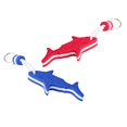 thumbnail image 5 of koolsoo 2 Pcs Flottant Porte-Clés Flottant Forme Flottant Porte-Clés pour les Sports Nautiques Bleu Rouge, 5 of 5