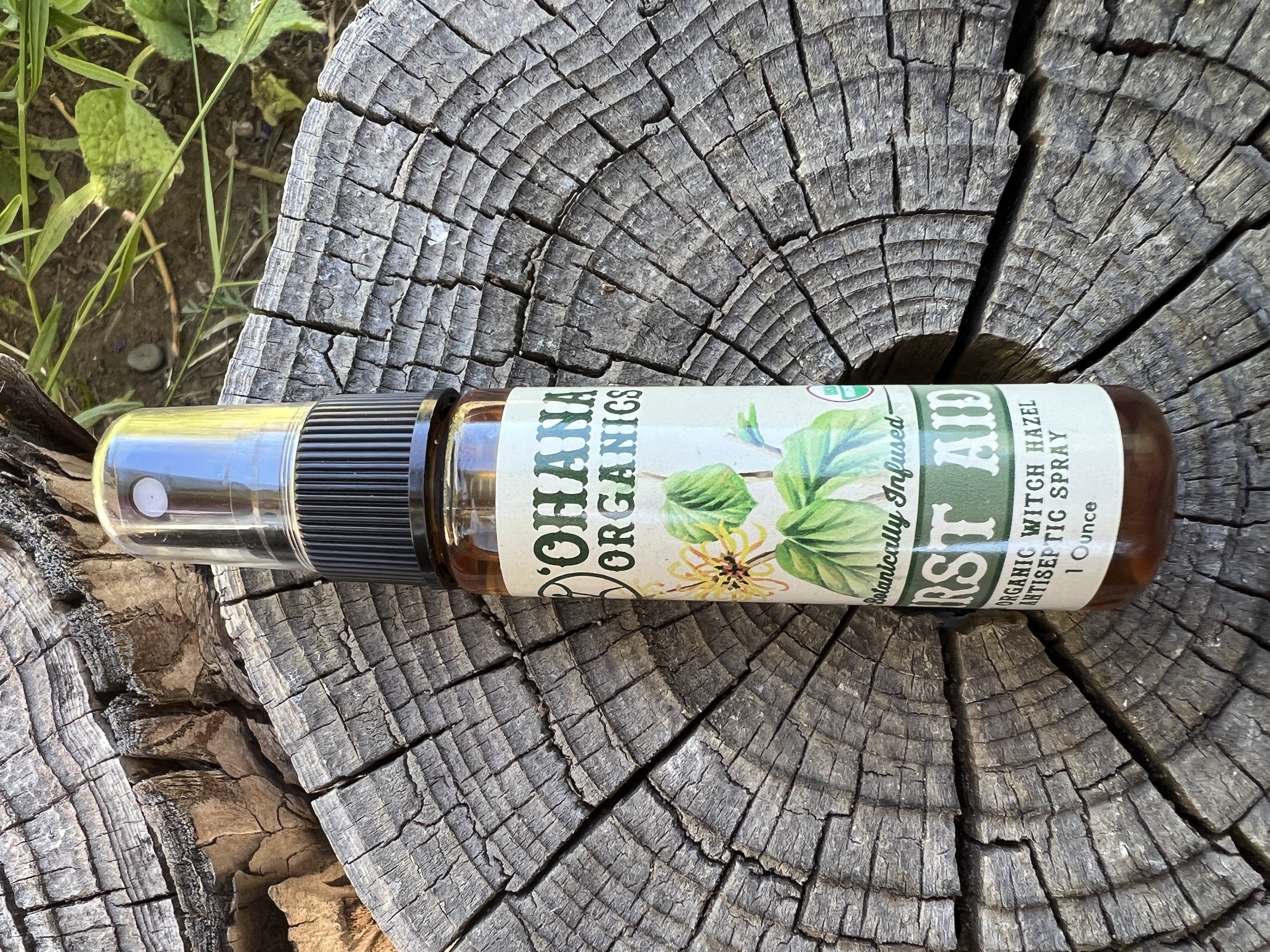 'Ohana Organics Summer First Aid Kit- Includes 2 oz Da Kine Salve, 1 oz Bug Balm, 1 oz Handi Sani, & 1 oz First Aid Spray-
