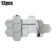 thumbnail image 1 of Acrylic Hexagon Mirror Tiles Wall Stickers Easy To Apply Wide Range Of Application Acrylic Hexagon Mirror Tiles, 1 of 12
