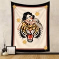 thumbnail image 2 of Tapiz de pared Tiger Beauty en microtela 150x130 cm, 2 of 2